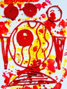 May be pop art of lace